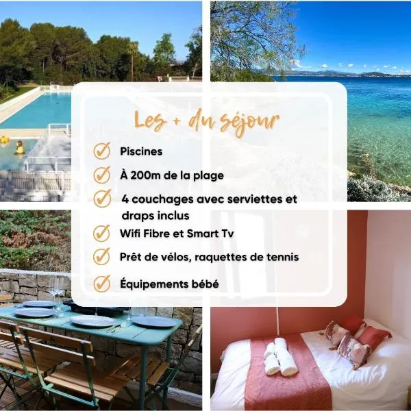 Les jardins de la Méditerranée, hotel in Six-Fours-les-Plages