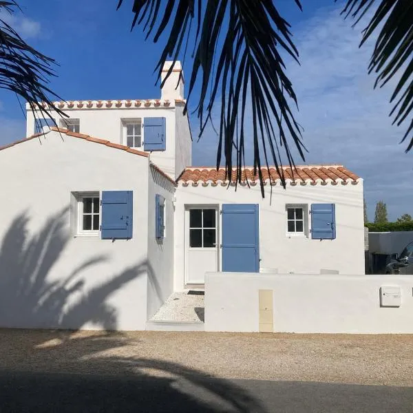 Les petits volets bleus - maison neuve pour 4 - 300 m plage, hotel u gradu La Guérinière