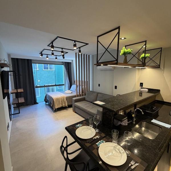 Loft Sun 216 | Prainha | Piscina | Wi-Fi 500 Mb | Até 4 hóspedes