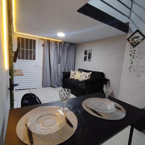 Loft quartos duplos na Praia
