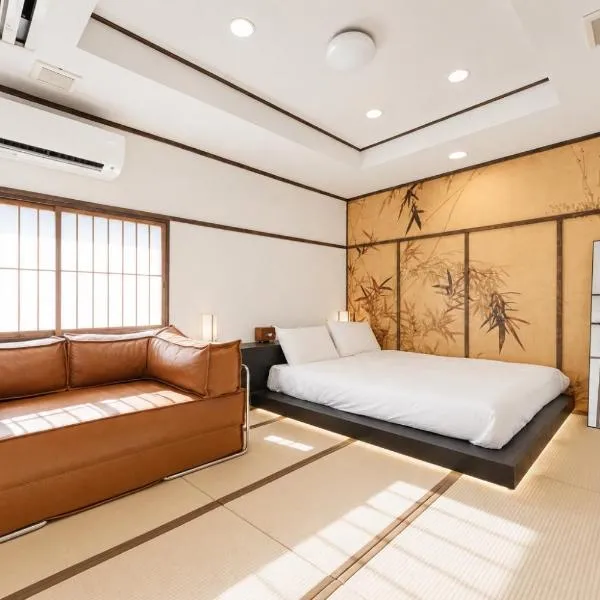 OYASUMI Art HOTEL Dotonbori 24-Hour Check-in Pressure-relief mattress, hotel v destinácii Osaka