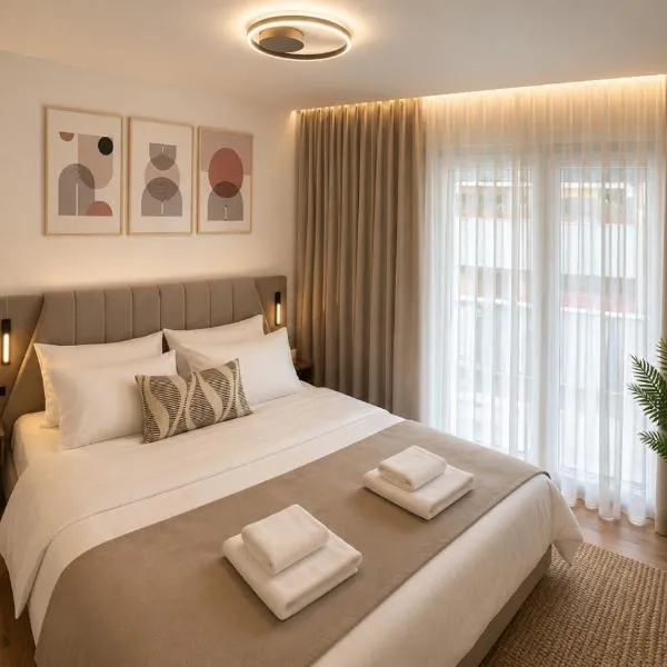Sea & Sun Luxury Apartment, hotell i Alexandroupolis