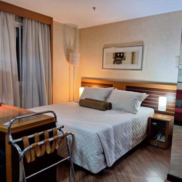 Flat hotel com cozinha no Wyndham SP à uma quadra da Avenida Paulista - Foto 2