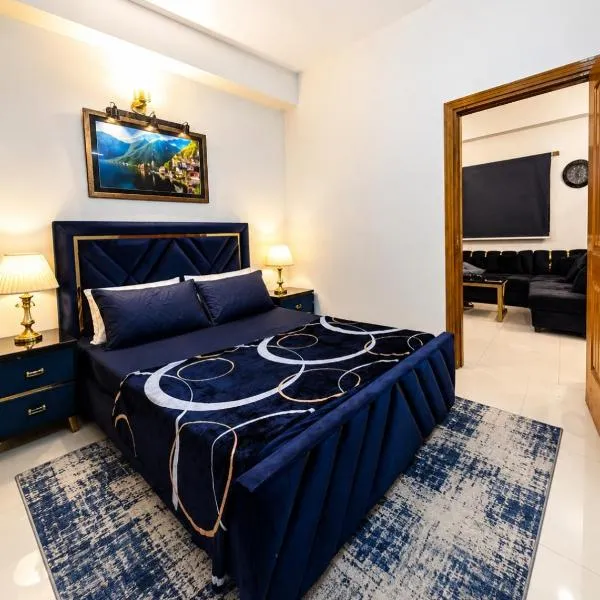 Premium 2-bed Apartment in Islamabad self check-in, Netflix, Ac, Free Parking-E11, hotel in Islamabad