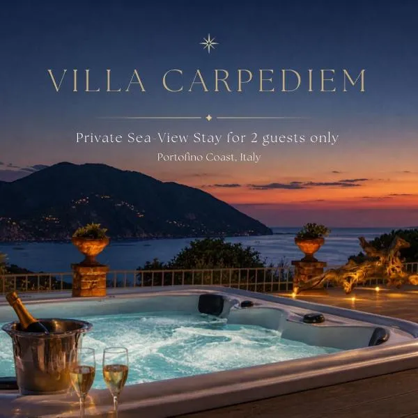 Villa Carpediem - Luxury Private Stay Front Sea Portofino Coast, hotel u gradu 'Recco'