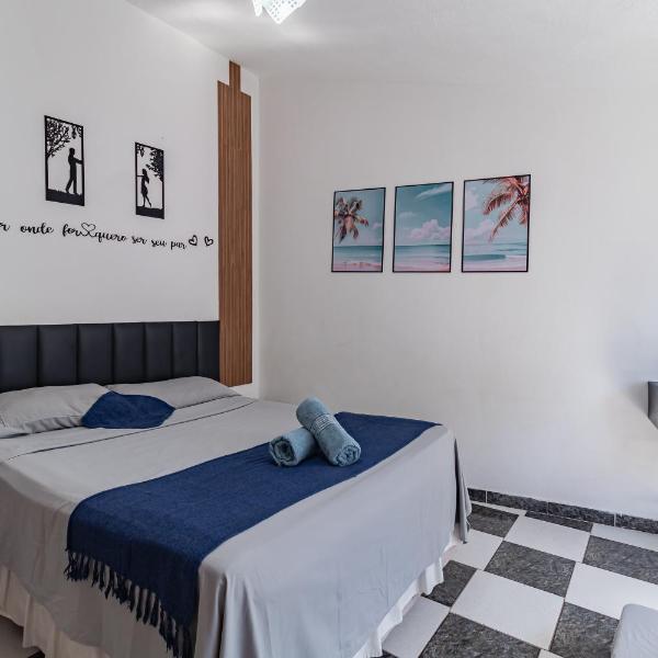 Promoção! Praia Taperapuan 08 min a Pé! Piscina! Churrasqueira! WI-FI, 2 Suítes Ar Condicionado! 1 Estacionamento Grátis! Cozinha Equipada - Foto 4
