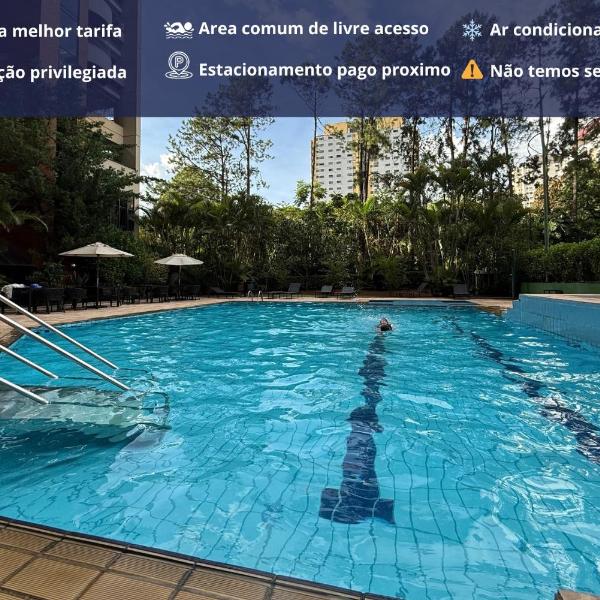 Apartamento Exclusivo em Alphaville • Alameda Grajau • Lazer Completo com Ar e Wifi