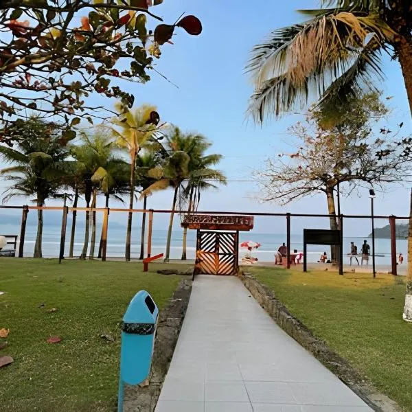 Pé na Areia Praia das Toninhas, C/ Ar e no Térreo, hotel in Ubatuba