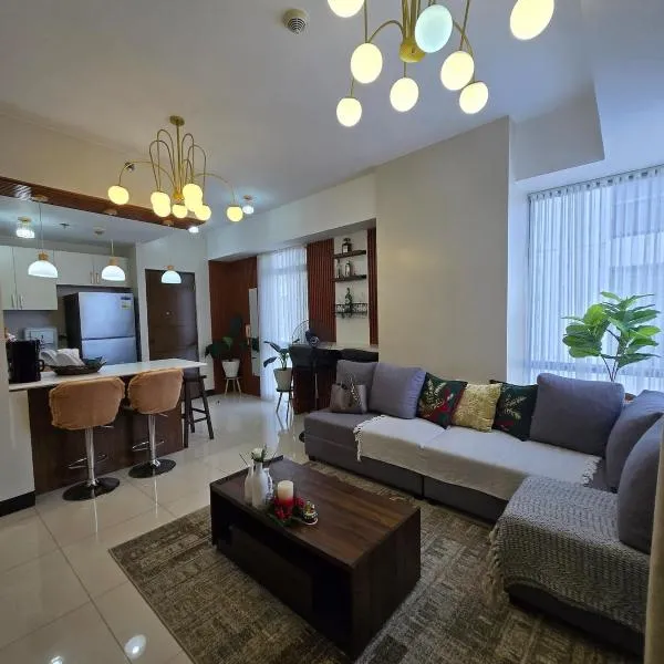 Viesnīca Cozy 2BR 2BA 2 Balconies Manhattan Heights Cubao Manilā