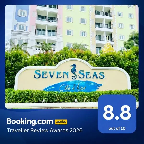 Seven Seas Côte d'Azur Condominium Pattaya, hotel i Na Jomtien