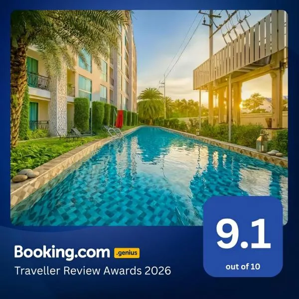 Olympus City Garden Condominium Pattaya, hotel in Pattaya South
