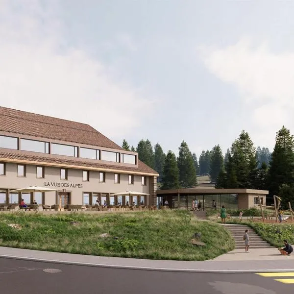 Hôtel-Restaurant-Spa-Séminaires de la Vue-des-Alpes, Hotel in La Vue des Alpes