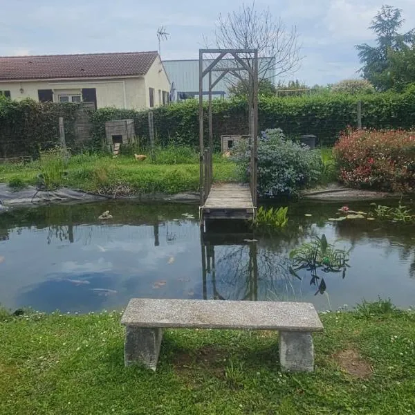 Maison calme entre terre et mer, hotel in Saint-Romain-de-Benet