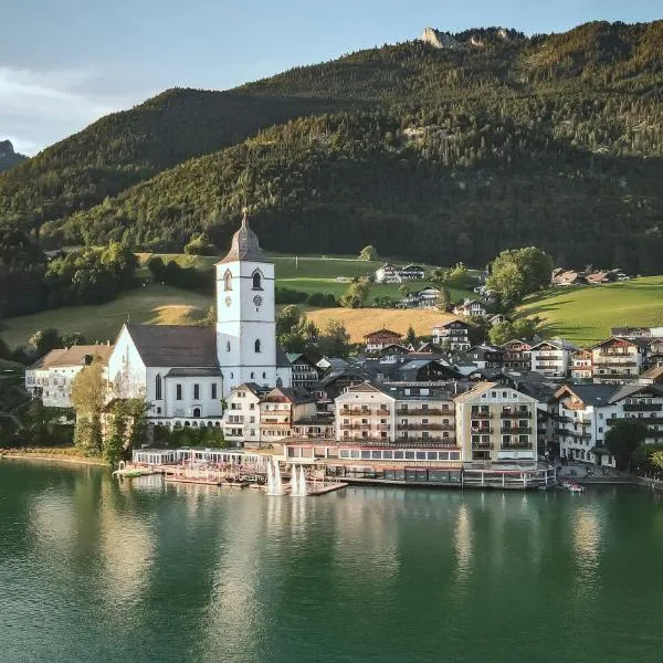 Romantik Hotel Im Weissen Rössl am Wolfgangsee, hotel v St. Wolfgangu