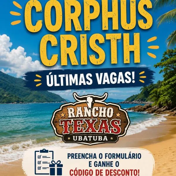 Pousada Rancho Texas Ubatuba, hotel en Ubatuba