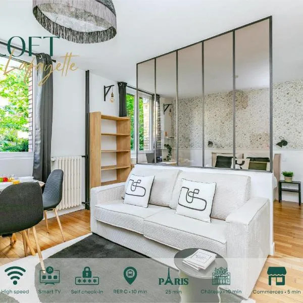 Le Lafayette - Loft rénové - Château 10 minutes, hotel di Versailles