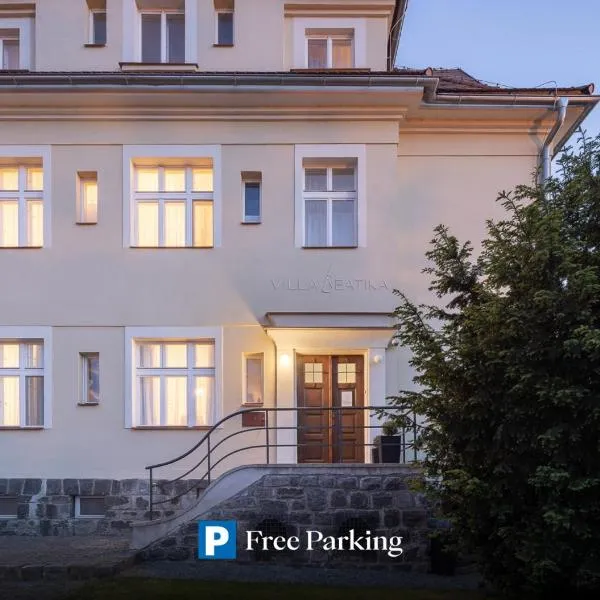 Boutique Hotel Villa Beatika, hotel di Český Krumlov