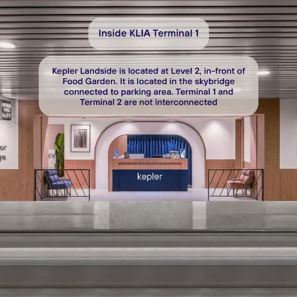 Kepler Club Kuala Lumpur Airport - KLIA T1 Landside, Public Area – hotel w mieście Sepang