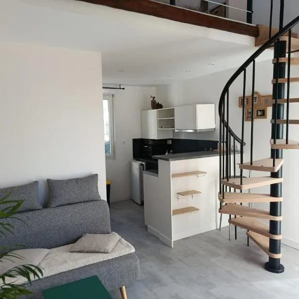 Studio cosy entre terre et mer, hotel in Saint-Alban