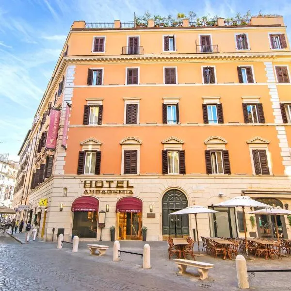 Hotel Accademia, hotel v Ríme
