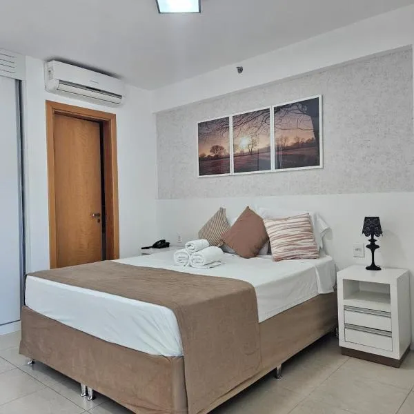 Brasilia में, होटल Flat Família Premium, no coração da cidade, em Saint Moritz Brasília Hotel