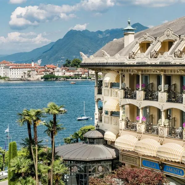 Hotel Villa e Palazzo Aminta, hotel v mestu Stresa