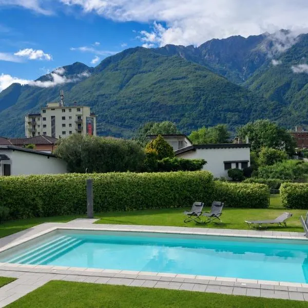 Residenza La Svolta - Salt Pool & Private Garden, hotell i Bellinzona