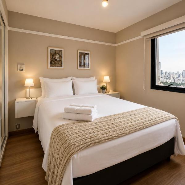 Lapidare Flat Nine Hotel Jardim Paulista até 4 pessoas