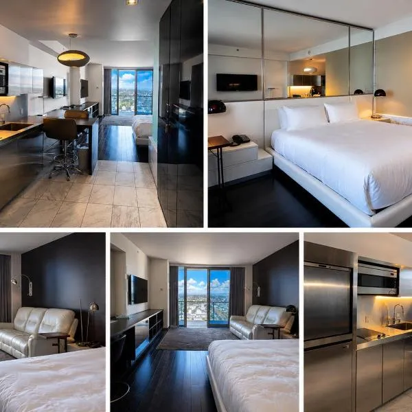 Palms Place Hotel Mountain View with Open Balcony, hotel Las Vegasban