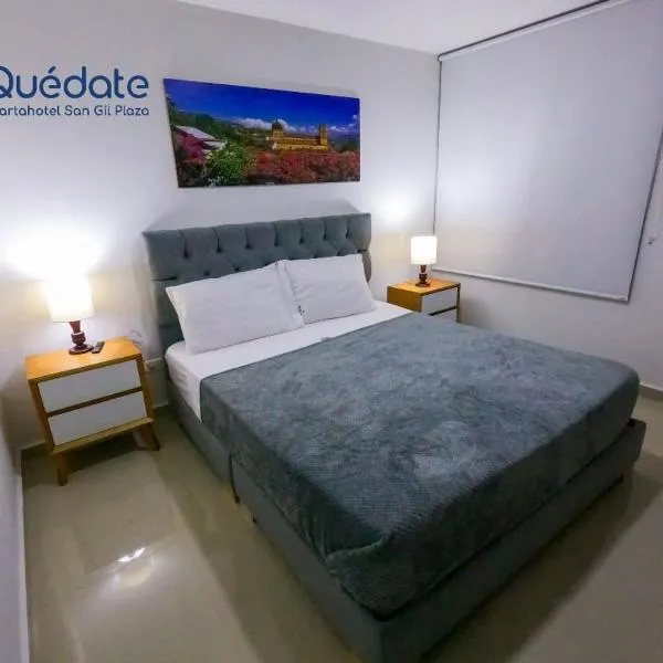 Apartamentos Quedate en Anavi San Gil Plaza, hotelli kohteessa San Gil