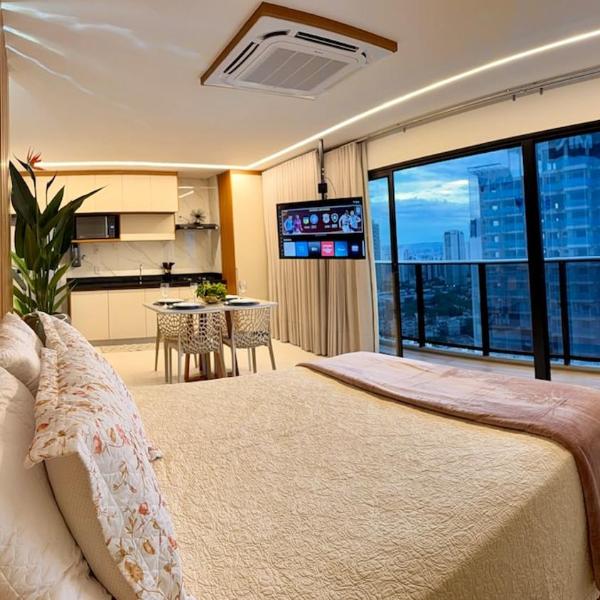 Flat Marista 21 Rooftop, piscina TV Wi-Fi academia