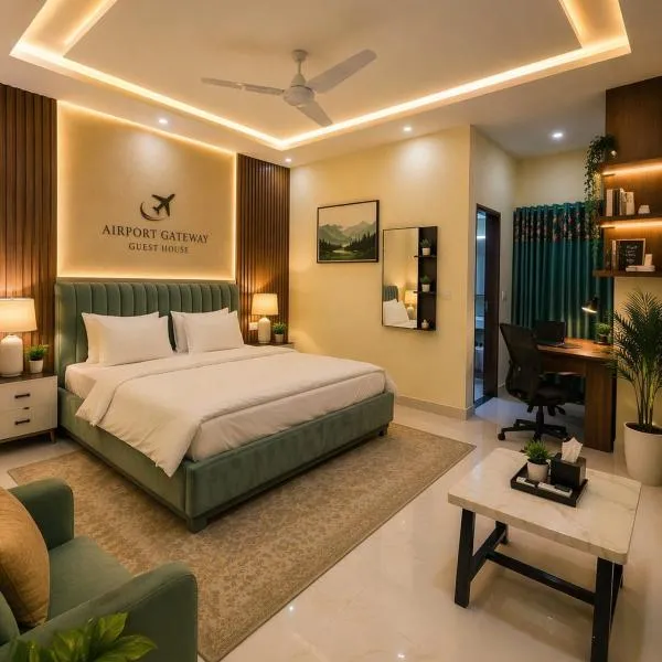 Airport Gateway Guesthouse Near Islamabad international Airport, hotel Ravalpindiben