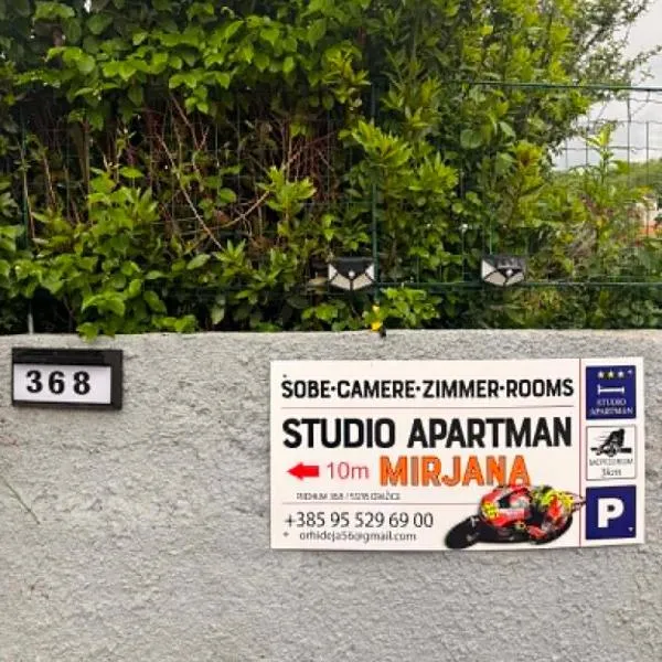 Studio apartman"Mirjana", Podhum 368, hotel em Podhum