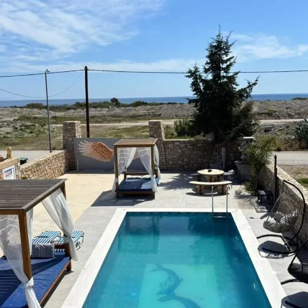 Traounou Serenity Villa Near to Afandou Beach, hotel Afánduban
