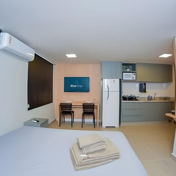 Studio completo com Wi-Fi, cozinha equipada e muito conforto 108 - Foto 4