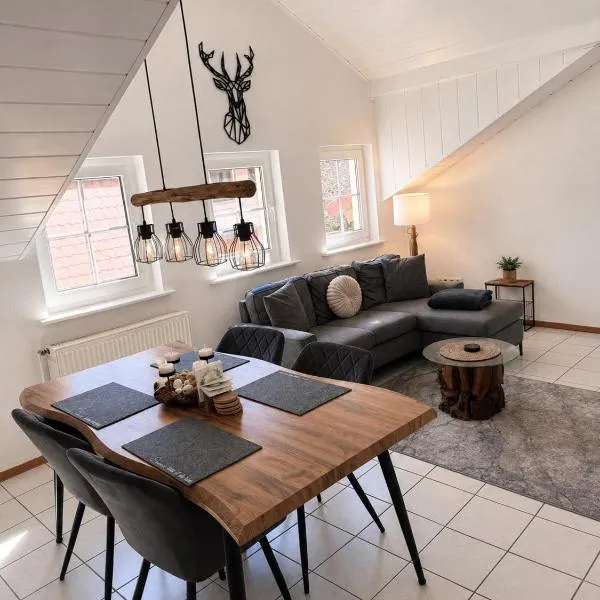 Apartment Auszeit, hotell i Ulrichstein