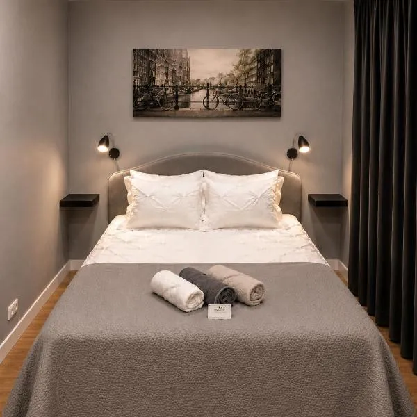 Piekarnia Apartamenty Manufaktura, parking, dostep na kod, klima, hotel i Łódź