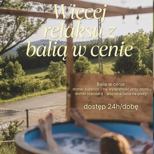 Sowie Chatki - domki z widokiem na Góry Sowie, hotel en Sokolec