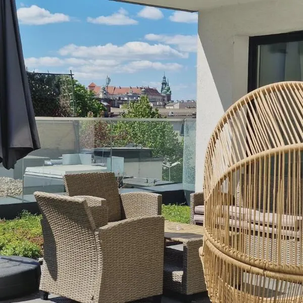 InPoint Apartments G11 near Old Town & Kazimierz District & Optional Paid Parking, hotel di Krakow