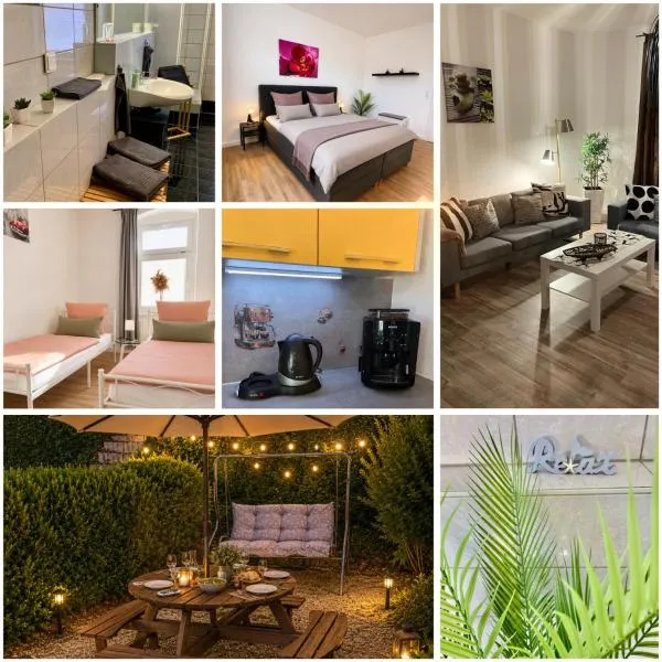 Schlema में, होटल Ferienwohnung Dietel in Bad Schlema mit WLAN Terrasse Stellplatz inklusive