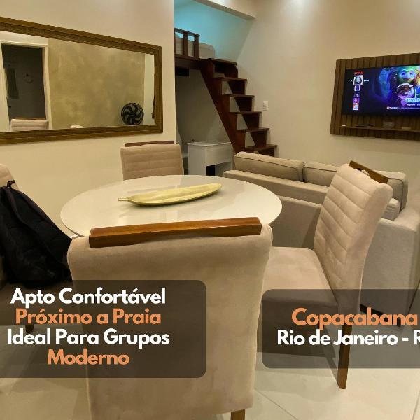 Apto Moderno Aconchegante Quadra Praia Copacabana prox ao Rock in Rio