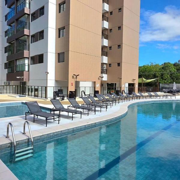 Casas Paradiso - Apartamento Decorado no Condominio Reserva Praia de Itaguaré em São Lourenço com acesso à Riviera de São Loureço