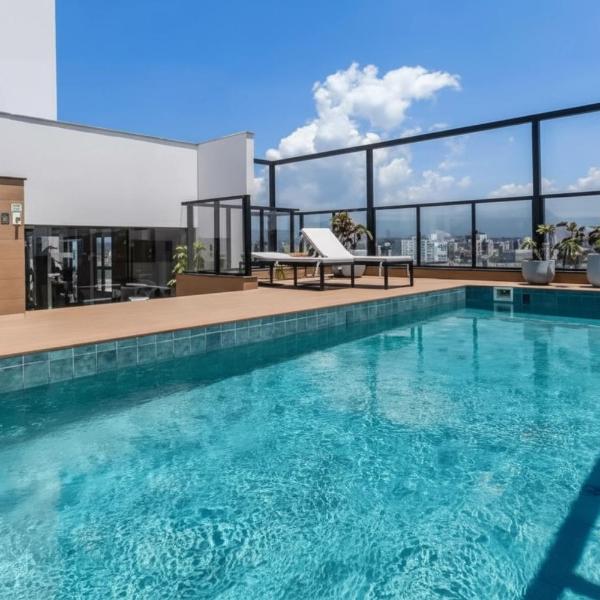 Studio Premium com Piscina e Academia