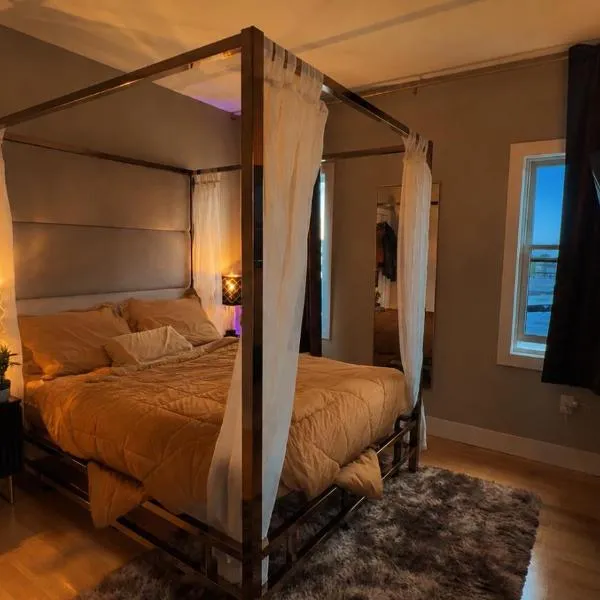 Master Suite De Carlo Shared Property PRIVATE stay NYC 18mins, מלון בנורת' ברגן