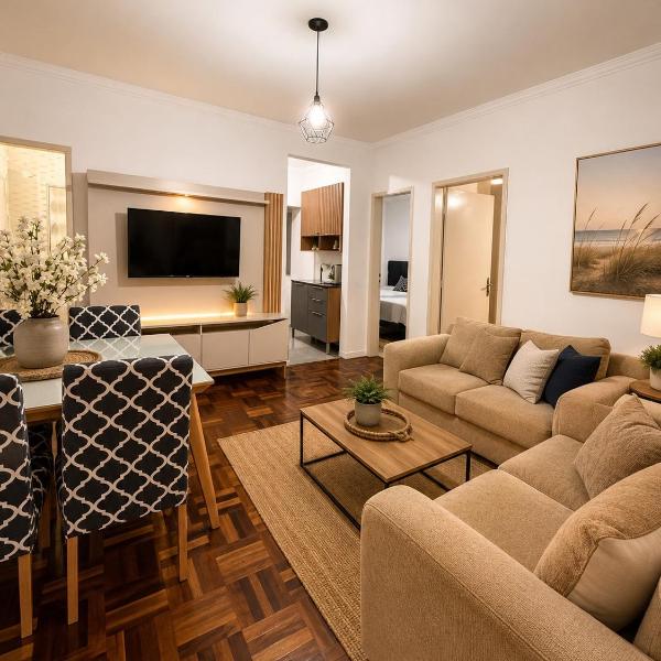 UMA QUADRA DA BEIRA MAR A MELHOR LOCALIZAÇÃO apto 2 quartos - Foto 5