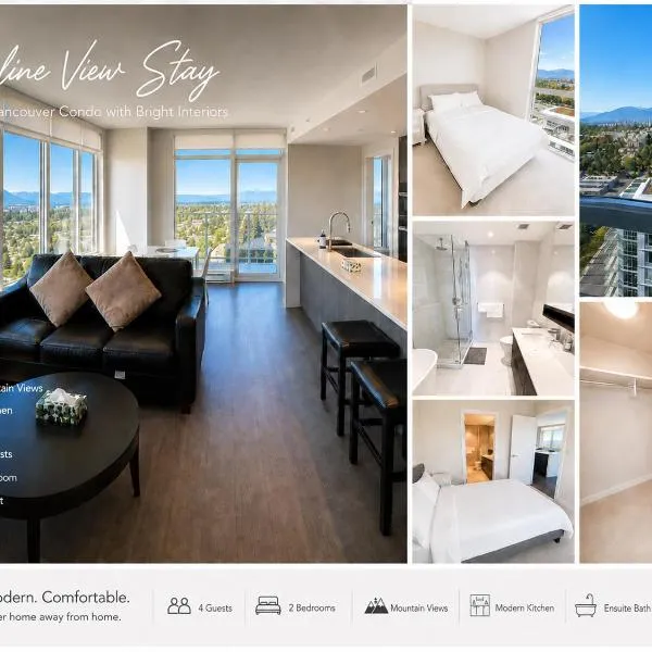 Brand-New Skyline Modern 2BR Near Oakridge Park Mall and Canada Line: Vancouver şehrinde bir otel
