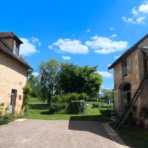 La Longère en Puisaye 2 gîtes à 10 min de Guédelon réservables ensemble et séparément, hotel em Dampierre-sous-Bouhy