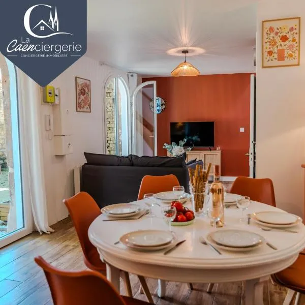 Maison Segrais - 6 pers - jardin - Vaugueux - Abbaye, hotel i Caen
