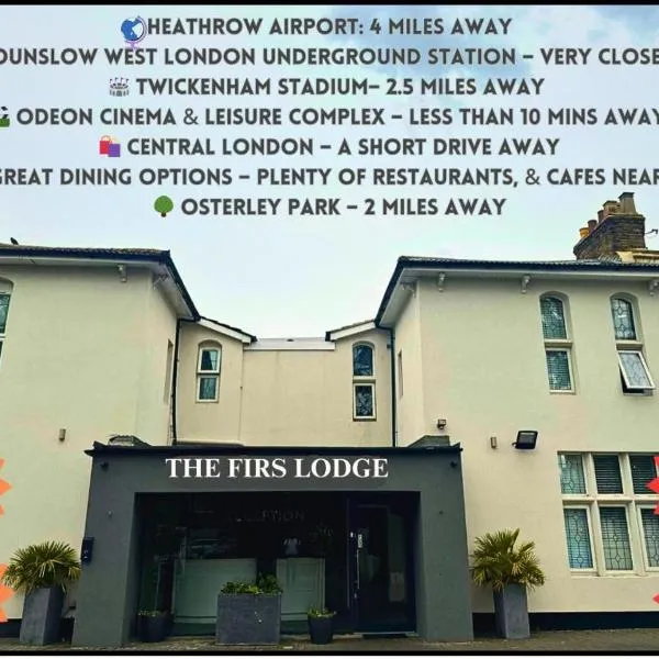 THE FIRS lodge LONDON HEATHROW, hotel a Hounslow