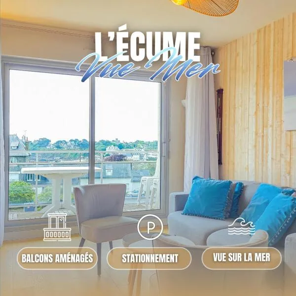 L'Écume - Balcon, Stationnement & Vue Mer, hotel em Saint-Quay-Portrieux